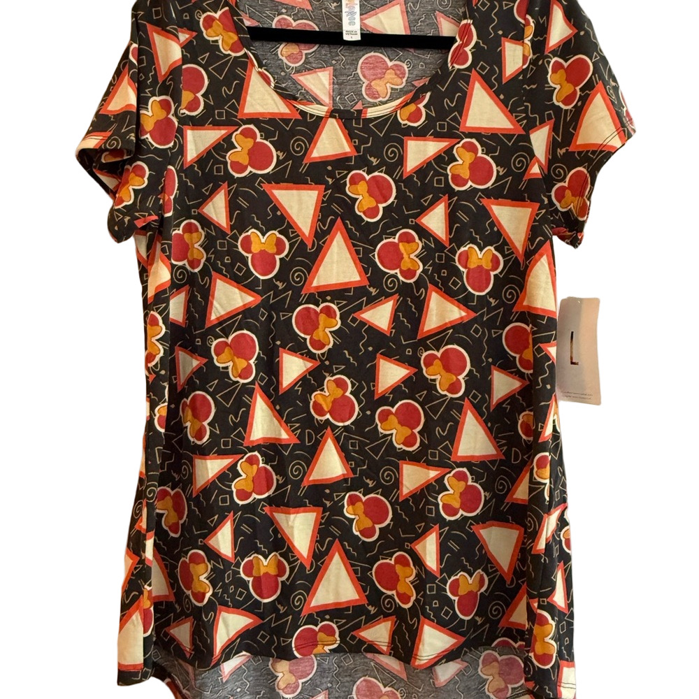 🔥🔥NWT LuLaRoe+DISNEY Minnie Mouse Classic T | Size L
